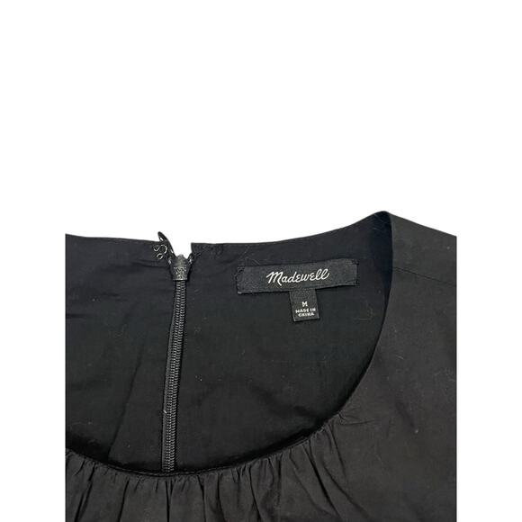 Madewell Eyelet Drop Waist Shift Dress Size Medium - Picture 6 of 10